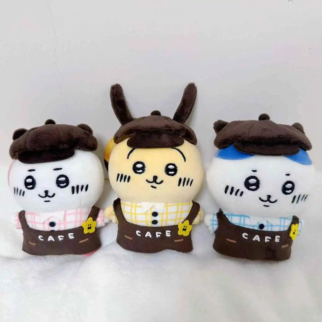 Hot Chiikawa Character Peripherals Coffee Series Plush Pendant Hachiware Usagi Kawaii Keychain Bag Decoration Cute Gifts Hot Chiikawa Character Peripherals Coffee Series Plush Pendant Hachiware Usagi Kawaii Keychain Bag Decoration Cute Gifts